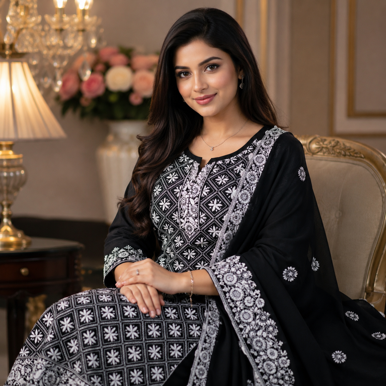 Nakshi three piece aarong quality